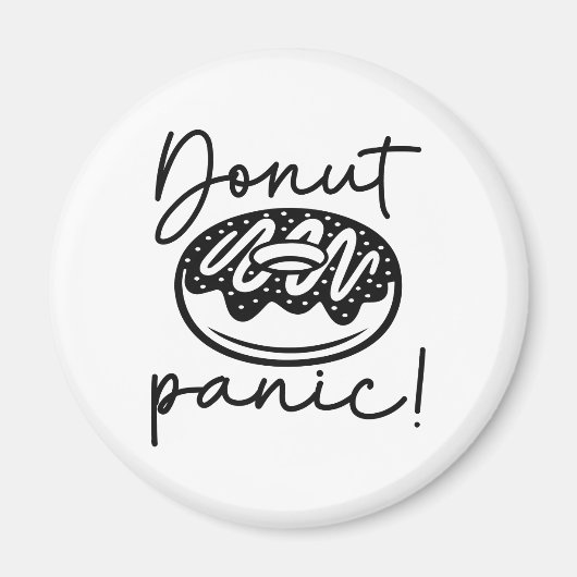 Donut Panic Magnet (Vorne)