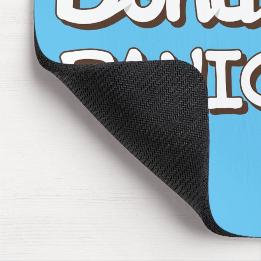 Donut Panic Unicorn Mousepad (Ecke)