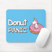 Donut Panic Unicorn Mousepad (Mit Mouse)