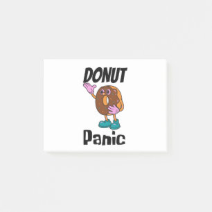 Donut Panik Donut Post-it-Notizen Post-it Klebezettel