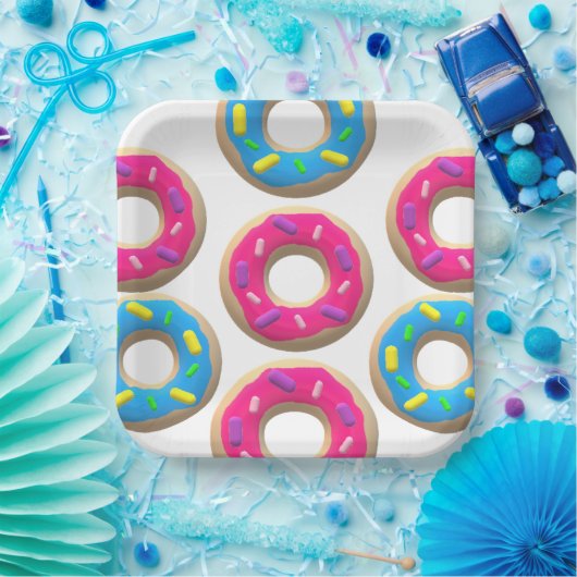 Donut Pappteller (Party)