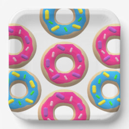 Donut Pappteller