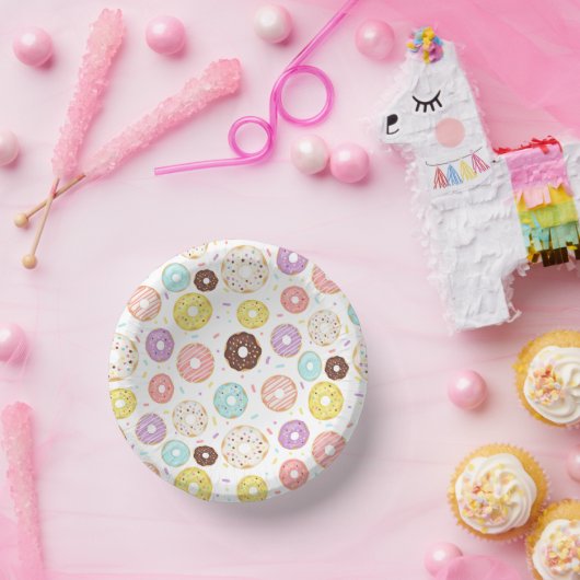 Donut Party Paper Bowls Pappteller (Party)