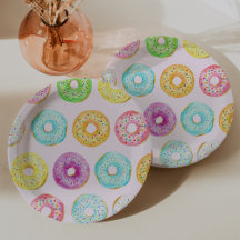 Donut-Party-Papierteller