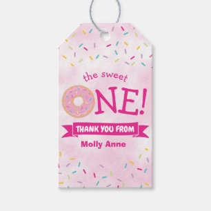 Donut Party Rainbow Sprinkles Girl Geschenkanhänger