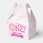 Donut Party Rainbow Sprinkles Girl Geschenkschachtel (Rückseite)