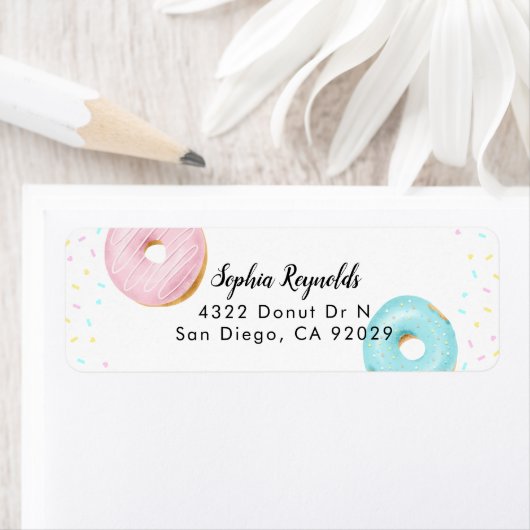 Donut Party Rücksendeadresse (Insitu)