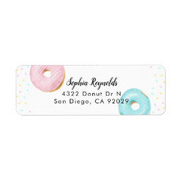 Donut Party Rücksendeadresse