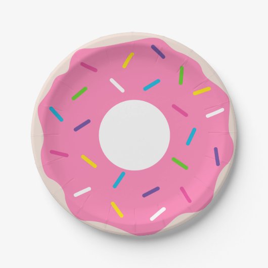 Donut Party Teller (Vorderseite)