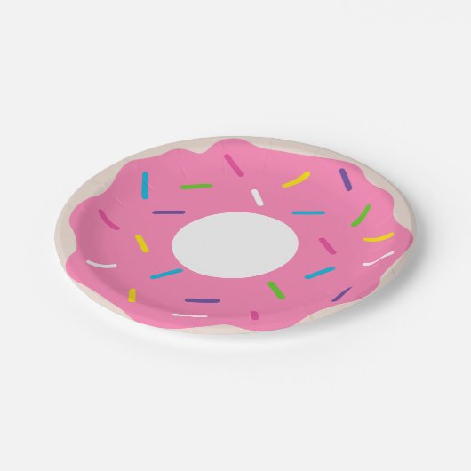 Donut Party Teller (Schrägansicht)