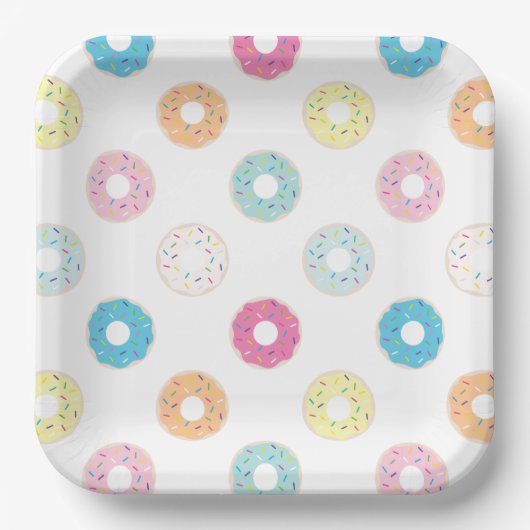 Donut Party Teller (Vorderseite)