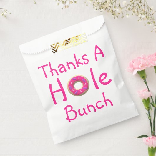 Donut Party Vielen Dank für Ihr Interesse Bag Geschenktütchen (Versiegelt)