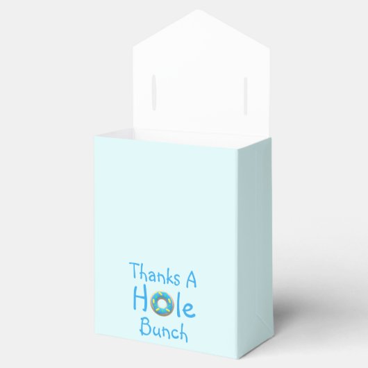 Donut Party Vielen Dank Geschenkschachtel (Geöffnet)