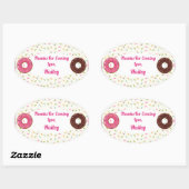 Donut Party Vielen Dank, Sticker (Blatt)