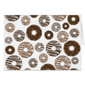 Donut Pattern, Chocolate Donuts, Karamel Donuts (Vorderseite (Horizontal))