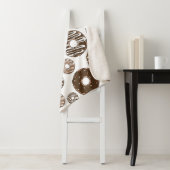 Donut Pattern, Chocolate Donuts, Karamel Donuts Sherpadecke (Beispiel)