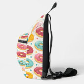 Donut Pattern Crossbody Bag (Rechts)