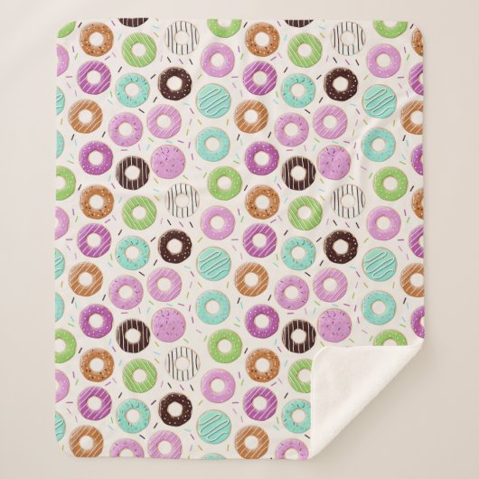 Donut Pattern Decken (Vorderseite)