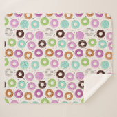 Donut Pattern Decken (Vorderseite (Horizontal))