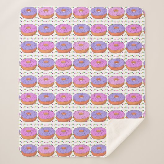 Donut Pattern Decken (Vorderseite)