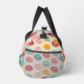Donut Pattern Duffle Bag (Rechts)