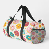 Donut Pattern Duffle Bag (Rechte Ecke)