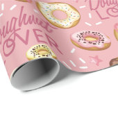 Donut Pattern Geschenkpapier (Rolleneckpunkt)