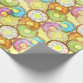 Donut Pattern Geschenkpapier (Ecke)