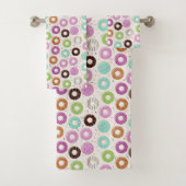 Donut Pattern Handtuch Set (Insitu)