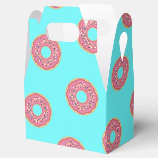 Donut Pattern I Geschenkschachtel (Geöffnet)