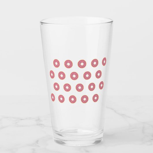 Donut Pattern I Glas (Vorderseite)
