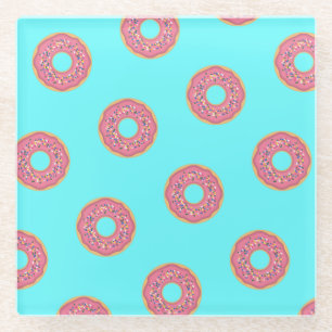 Donut Pattern I Glasuntersetzer