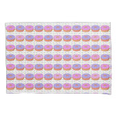 Donut Pattern Kissenbezug (Vorderseite)