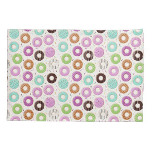 Donut Pattern Kissenbezug