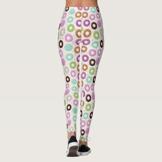 Donut Pattern Leggings (Rückseite)