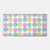Donut Pattern Schreibtischunterlage (Vorderseite)