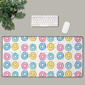 Donut Pattern Schreibtischunterlage