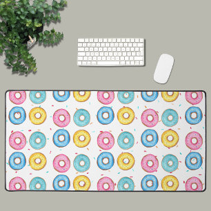 Donut Pattern Schreibtischunterlage