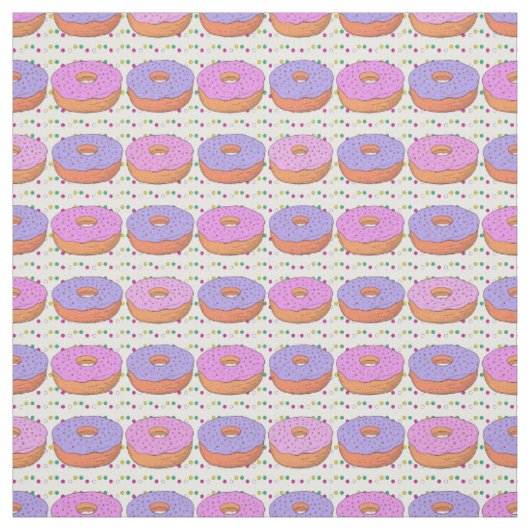 Donut Pattern Stoff (Muster)
