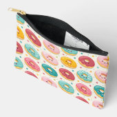 Donut Pattern Zubehörtasche (Offen)