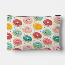Donut Pattern Zubehörtasche