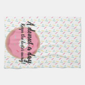 Donut Physician Funny Geschenk Geschirrtuch (Horizontal)