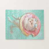 Donut Pool Float Puzzle (Horizontal)