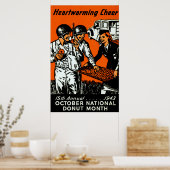 Donut-Poster 1943 Poster (Küche)