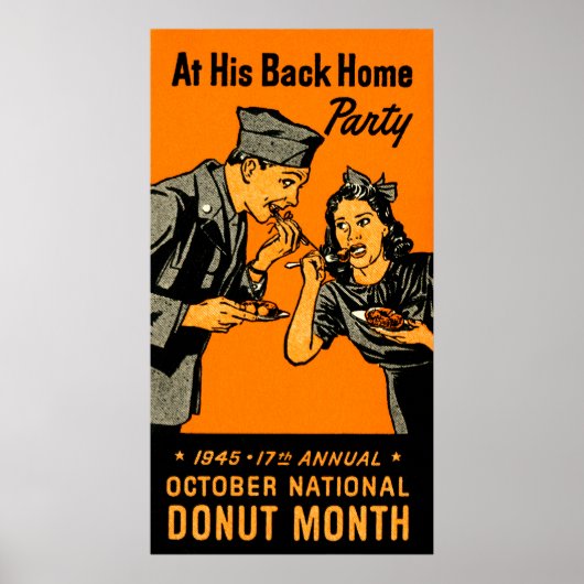 Donut-Poster 1945 Poster (Vorne)