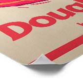 Donut Poster Retro Kitchen Art Retro Kitchen Poste (Ecke)