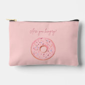 Donut Pouch - "Hungst du?" 🍩 💞 Zubehörtasche (Vorderseite)