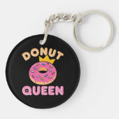 Donut Queen Schlüsselanhänger (Rückseite)