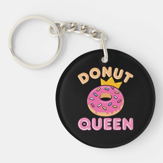 Donut Queen Schlüsselanhänger (Vorderseite)