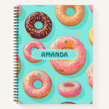 Donut Rainbow Personalisiertes Muster